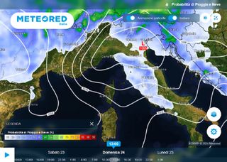 Il meteo in Italia, attenzione al fine settimana: in arrivo una nuova perturbazione, crollo delle temperature
