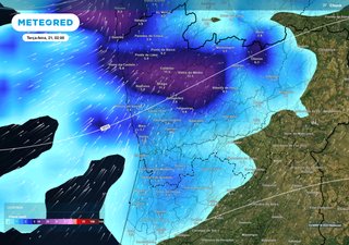 A frente fria de amanhã marca o regresso da chuva a Portugal: saiba até quando e as regiões mais expostas