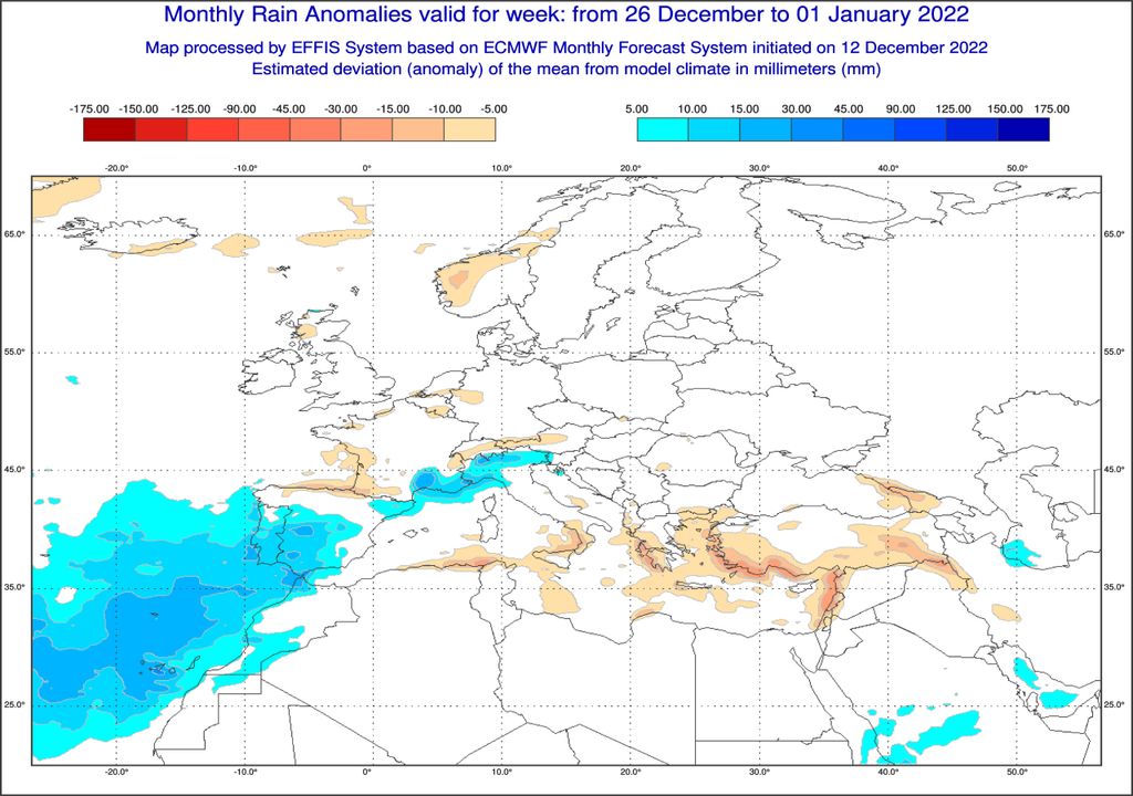 precipitation anomaly;  time;  meteorology;  Portugal;  new Year