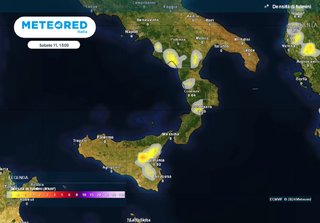 Il tempo questo fine settimana in Italia: queste sono le zone dove si potranno formare temporali pomeridiani