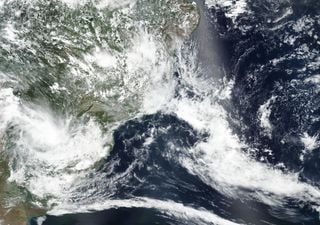 Tempo severo: ciclone Kurumí e a atuação de uma zona de convergência