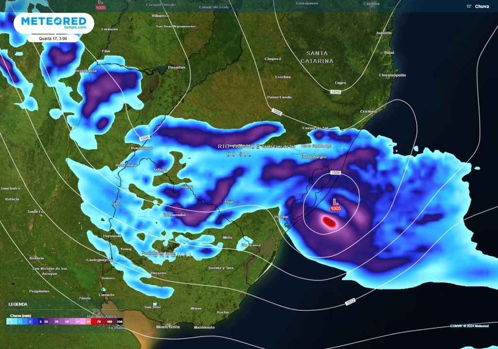 alerta de tempo severo