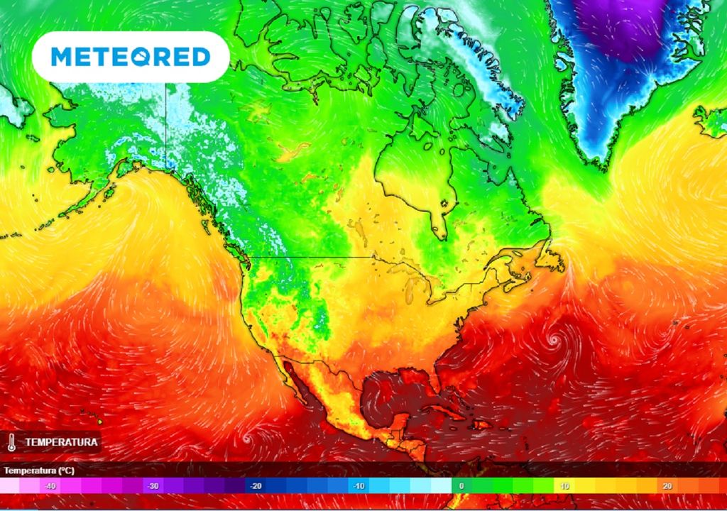 Modelo ECMWF - Temperatura ambiente en °C Modelo ECMWF - Temperatura ambiente en °C