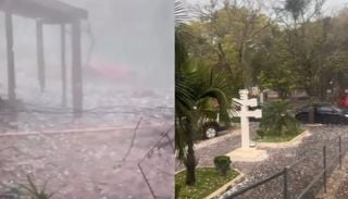 Temporais com granizo e ventos acima de 85 km/h causam destrui&ccedil;&atilde;o em cidades do RS