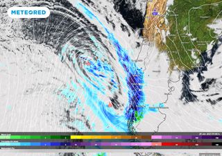 Alerta de temporal: fuertes vientos y abundantes lluvias se acercan a Chile