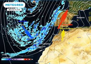 Temporal atlántico en zonas occidentales y que podría ser duro en Canarias: ¿La borrasca Claudia a la vista?