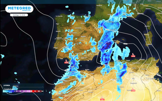 De temporal atlántico por ex-Kirk a borrasca fría aislada y posible episodio con precipitaciones en el Mediterráneo
