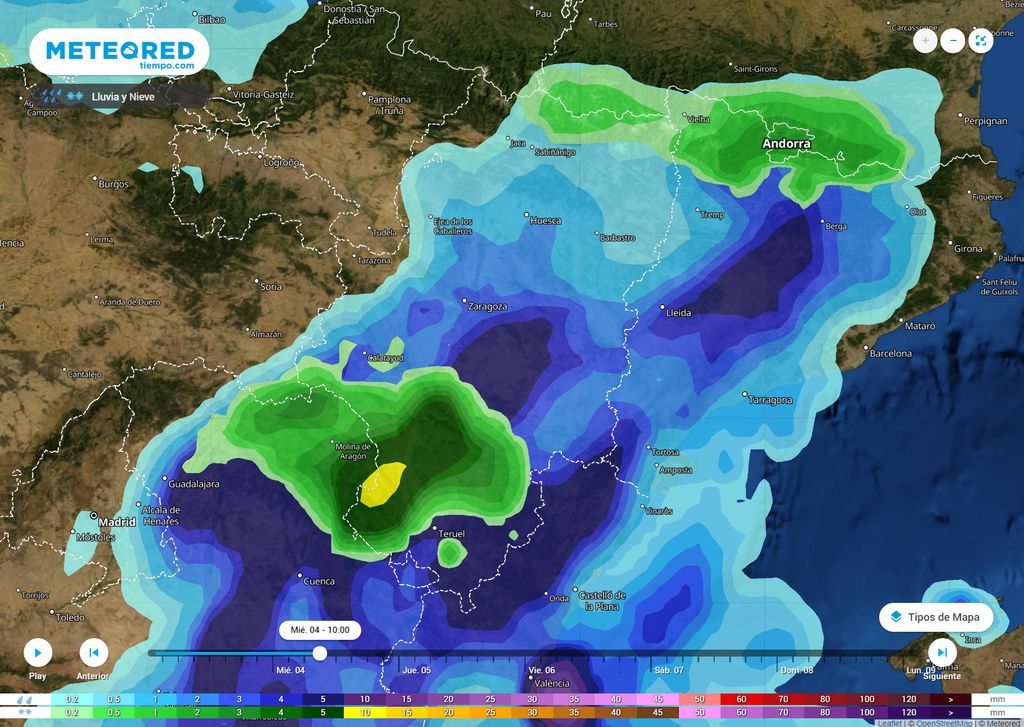 El Temporal Descargará Lluvias Torrenciales En Zonas Del Mediterráneo