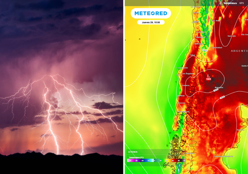 Temporal, calor extremo, baja segregada y tormentas: los fen&oacute;menos que marcar&aacute;n los &uacute;ltimos d&iacute;as de enero en Chile
