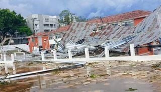 Temporal com granizo causa alagamentos e destelhamentos em MG e no RJ; veja imagens