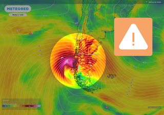 Temporal con potentes vientos abre la semana Chile: lluvias avanzarán hacia la zona central en los próximos días