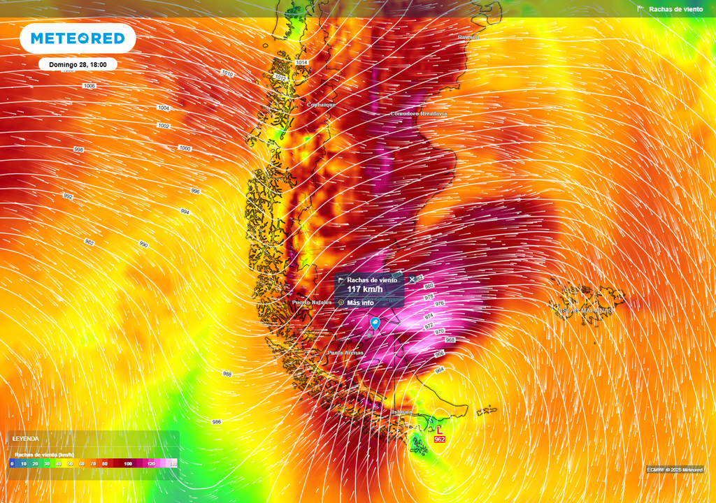 rachas de viento previstas