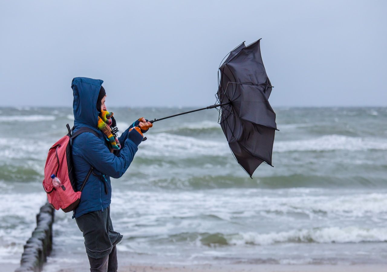 Lluvias torrenciales, vientos intensos y mucho frío para este fin de semana en el sureste de México.