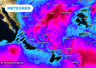 Temporal de lluvias en México por la llegada del frente frío número 9