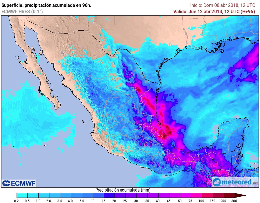 Temporal De Lluvias Intensas Para Esta Semana En México 2077