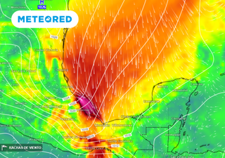 Temporal de lluvias torrenciales y vientos intensos llegará a México