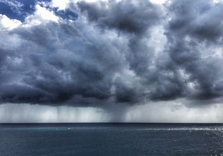 Temporal de lluvias y viento para la península de Yucatán
