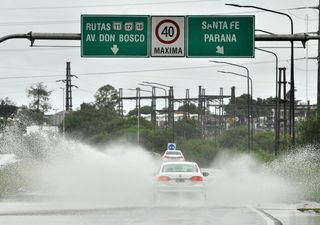 Temporal en Argentina: calles bajo el agua, barrios anegados y varias provincias afectadas tras las lluvias extremas