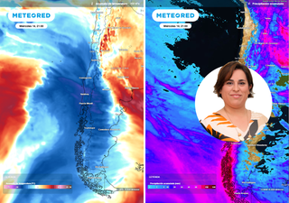 Temporal en la Patagonia, lluvias en el norte y una breve pausa al calorazo prev&eacute; Viviana Urbina para la pr&oacute;xima semana