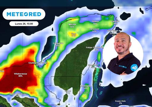 Temporal invernal azotar&aacute; la Pen&iacute;nsula de Yucat&aacute;n con un par de "nortes"