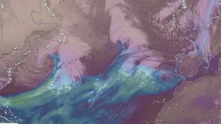 Temporal invernal: condicionado por borrasca al oeste del Atlántico