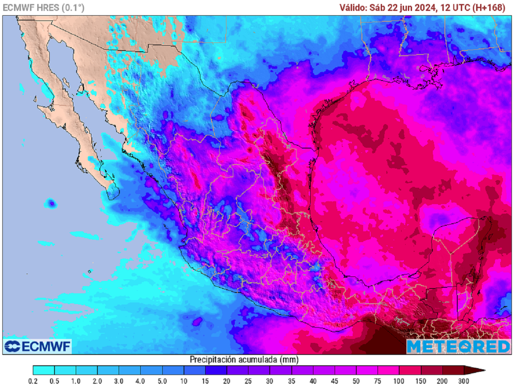 Temporal lluvioso a mitad de semana