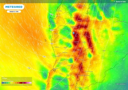 Temporal seco: cinco regiones de Chile sentir&aacute;n la furia del viento puelche, con rachas de hasta 100 km/h