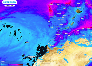 Un patrón atmosférico persistente podría generar temporales atlánticos con precipitaciones, algunas en forma de nieve