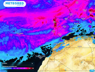 Semana muy movida con dos temporales de lluvia y viento sobre gran parte de España: ex-Kirk y, posiblemente, Berenice