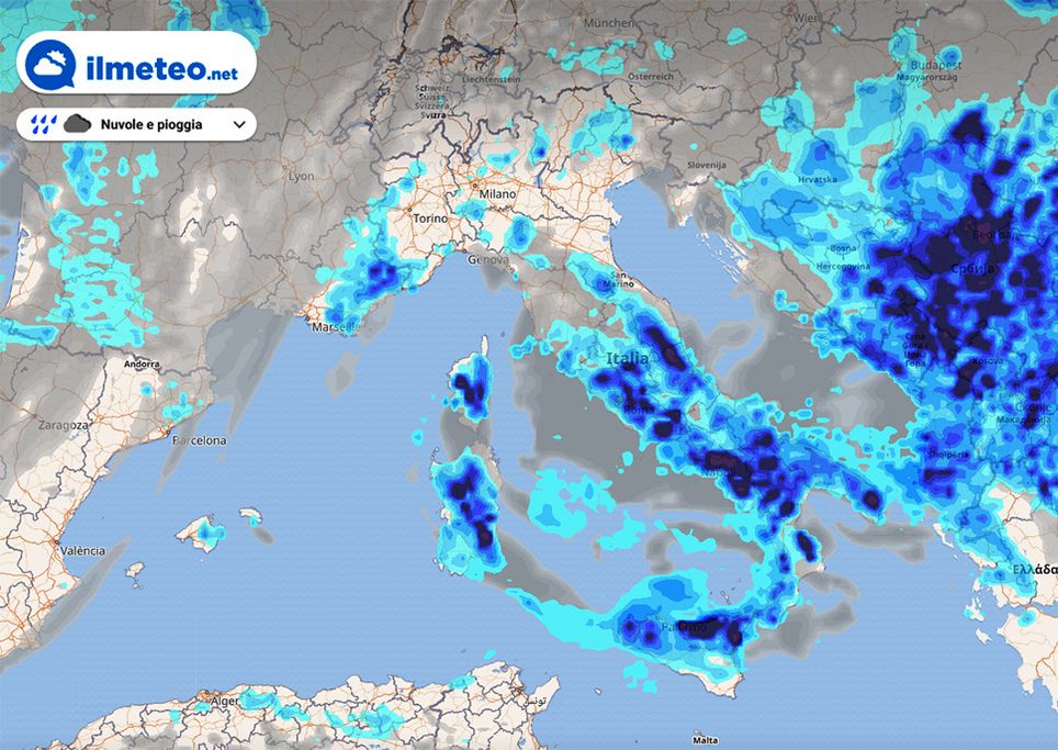 METEO IN CORSO METEO IN CORSO