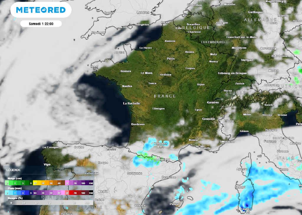 Sous l'effet de l'anticyclone, un temps ensoleillé dominera pour débuter le mois de mars. Sous l'effet de l'anticyclone, un temps ensoleillé dominera pour débuter le mois de mars.