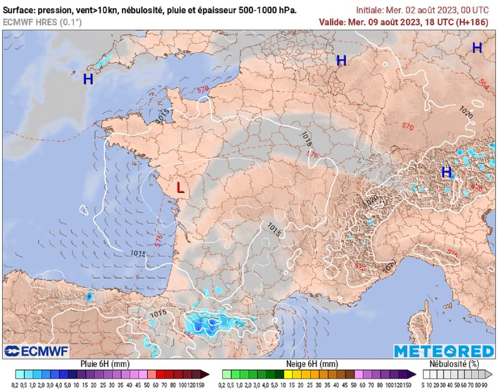 Avec le retour des hautes pressions la semaine prochaine, soleil et chaleur vont faire le retour dans la plupart des régions.