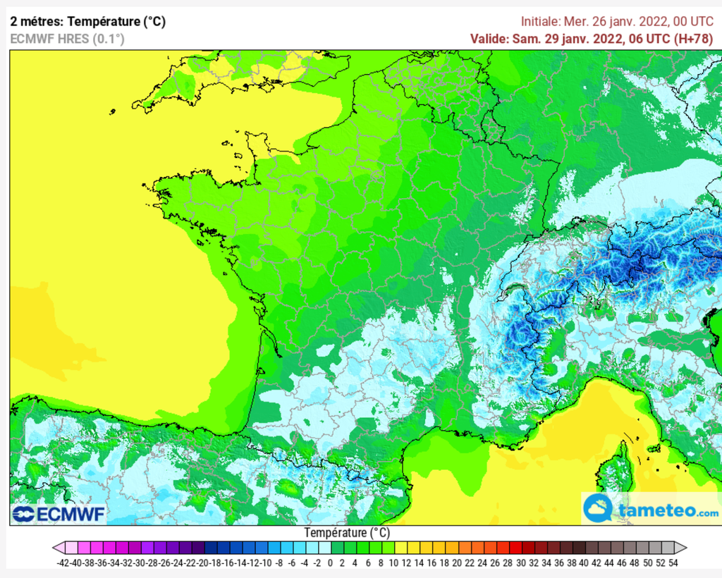 Des gelées plus rares pour le week-end. Des gelées plus rares pour le week-end.