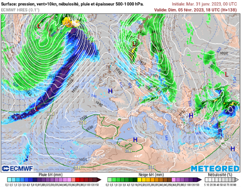 Avec un anticyclone sur le pays, le début de mois de février s'annonce particulièrement stable sur tout le pays. Avec un anticyclone sur le pays, le début de mois de février s'annonce particulièrement stable sur tout le pays.