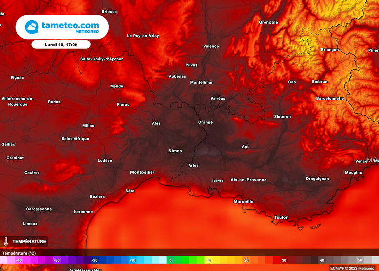 Météo : un peu moins chaud ce lundi