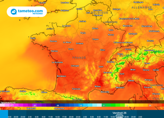 Tendance météo fin mai : coup de chaud sur la France ! Attention aux orages parfois violents !