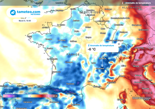 Tendance météo pour la France : chute des températures et retour de la neige ! Quelles régions concernées ? 