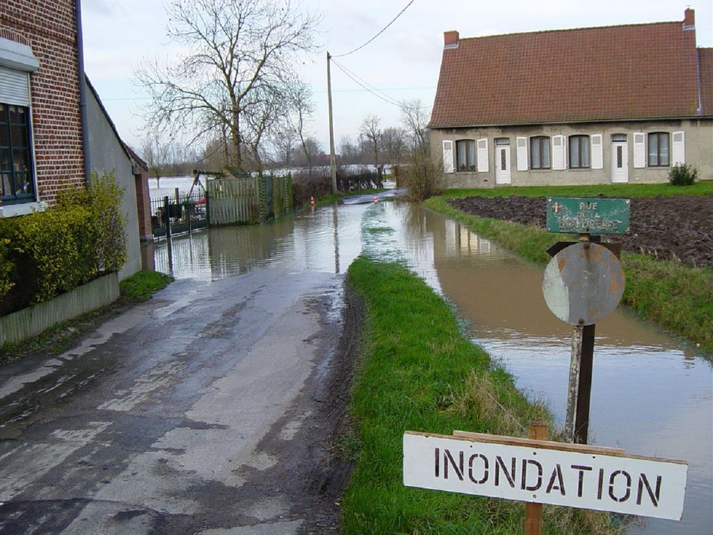 Le Pas-de-Calais, département le plus touché par les inondations, va encore recevoir de fortes pluies ces prochains jours.