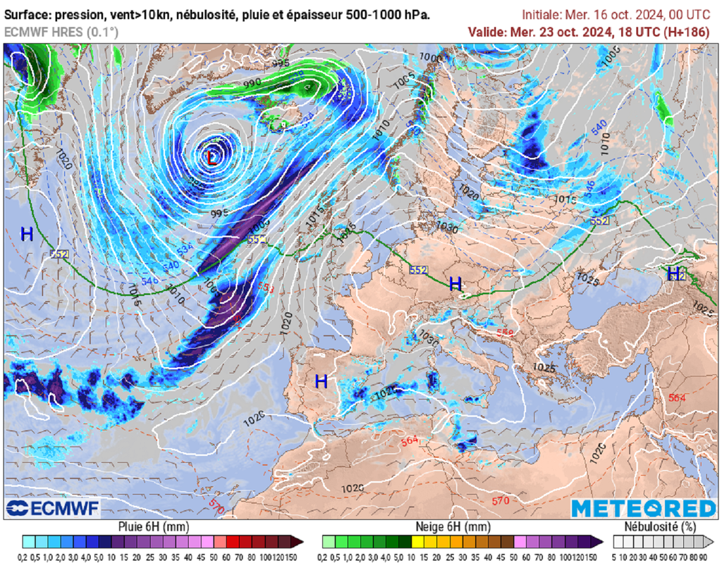 Confirmation du retour des hautes pressions la semaine, garantissant un temps plus calme et plus stable dans la plupart des régions.