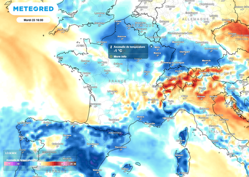 Nos tendances m&eacute;t&eacute;o saisonni&egrave;res sont l&agrave; ! L'hiver d&eacute;bute dimanche, froid et neige seront-ils au rendez-vous en France ?
