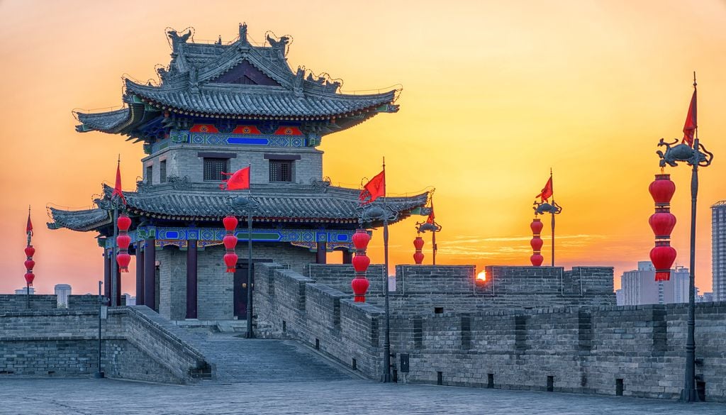 Les remparts de Xi’an, en Chine, dévoilent des siècles d'histoire.