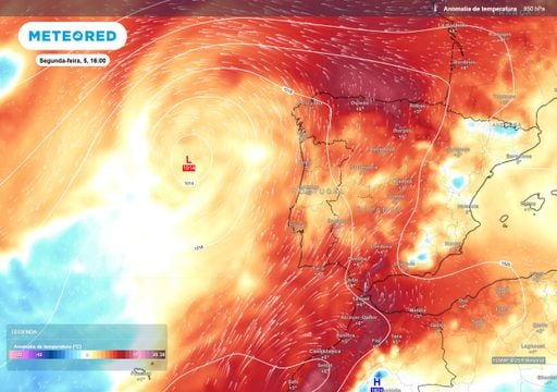 Tend&ecirc;ncia inesperada em Portugal: uma nova massa de ar subtropical avan&ccedil;ar&aacute; entre 5 e 7 de outubro