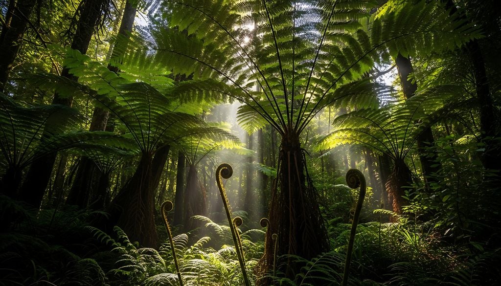 helechos Los helechos arborescentes pertenecen a uno de los linajes de plantas más antiguos que aún sobreviven en el planeta.