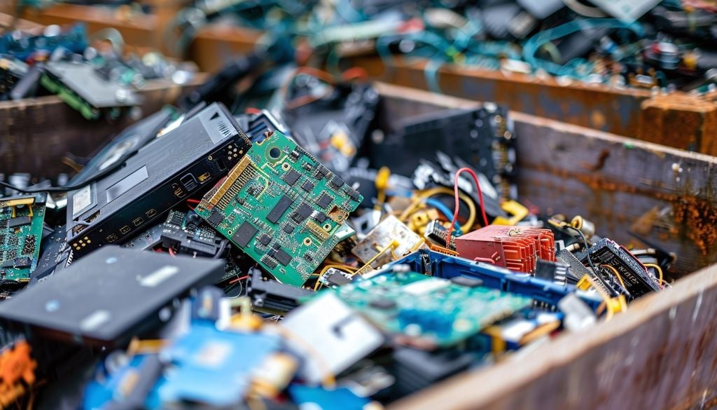 basura electrónica Teléfonos, tablets y computadoras en desuso esconden minerales valiosos que el sistema productivo necesita recuperar de forma urgente.