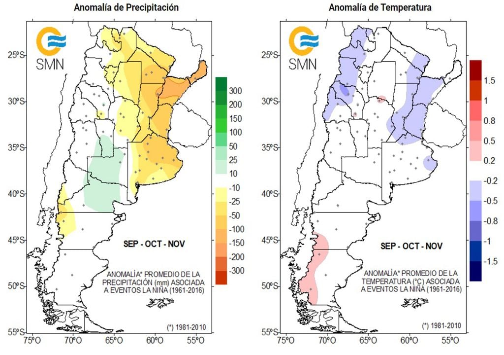 Sequia, La Niña, Clima, Primavera, Heladas, La Niña Sequia, La Niña, Clima, Primavera, Heladas, La Niña