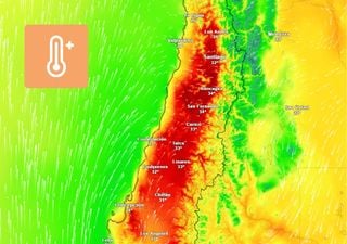 Termómetros marcarán hasta 34°C: este será el día más caluroso de la semana en Chile