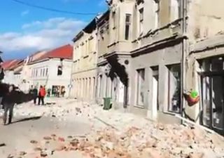 Terremoto in Croazia, gravi danni a Petrinja: ecco i video