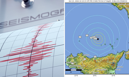 Terremoto e allerta tsunami, cos'&egrave; successo il 23 ottobre nel Tirreno meridionale?