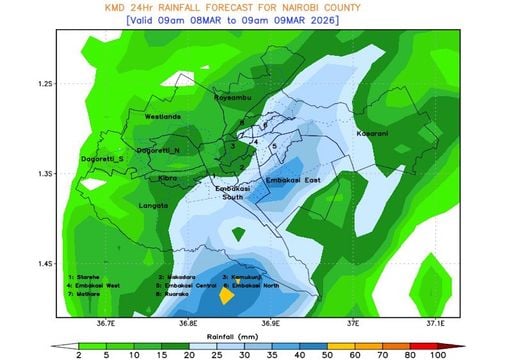 Terribles inundaciones en Kenia, han dejado hasta ahora 42 personas fallecidas y seguir&aacute; lloviendo torrencialmente