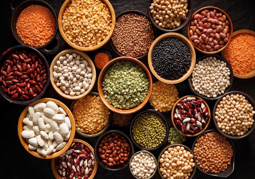 Common pulses include beans, chickpeas and lentils